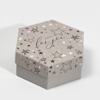 Коробка складная «Звёзды», 15 × 13 × 6 см 