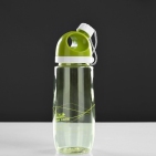 Бутылка для воды 500 мл, поильник в крышке винтовой, микс, 7х23 см