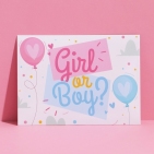 Конверт подарочный Girl or Boy, 15 × 11 см      7507118   
