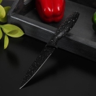 Нож с антиналипающим покрытием универсальный, лезвие 12,5 см, цвет микс