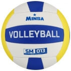 Мяч волейбольный MINSA SM 013, размер 5, 18 панелей, 2 подслоя, камера резина   