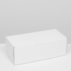 Коробка самосборная, без окна, белая, 16 х 35 х 12 см 