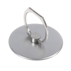 Держатель-подставка с кольцом для телефона LuazON, в форме круга, серебристый 3916222      