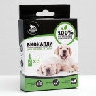 Биокапли "ПИЖОН Premium" для собак от блох и клещей, до  40 кг, 3х2 мл 
