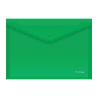 Папка-конверт на кнопке А4 Berlingo, 180мкм, зеленая