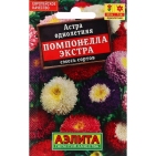 Семена Цветов Астра "Помпонелла Экстра", смесь сортов,  0,2 г 