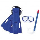 Набор для плавания Freestyle размер 37-41 (маска, трубка, ласты), от 7 лет, цвета микс 25019