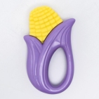 Погремушка с прорезывателем «Овощной микс: Кукуруза», цвет МИКС 