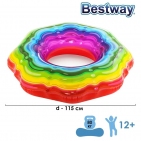 Круг для плавания "Rainbow Ribbon" 115 см, от 12 лет 36163 
