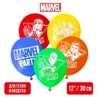 Воздушные шары "Marvel party", Мстители (набор 5 шт) 12 дюйм 6622846