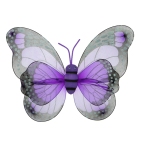 Карнавальные крылья "Бабочка", цвет фиолетовый                
