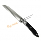 Нож SANLIU С 7 кухонный для мяса длина лезвия 9см, углеродистая сталь, карболитовая ручка