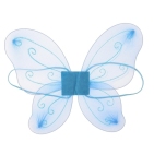 Карнавальные крылья "Фея", цвет голубой         