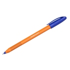 Ручка шариковая Erich Krause "Ultra Glide Technology U-108 Orange Stick" синяя, 1,0мм, трехгран.