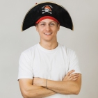 Шляпа пирата "Гроза семи морей" 