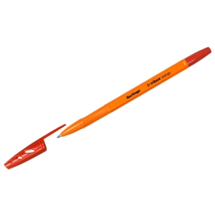Ручка шариковая Berlingo "Tribase Orange", красная, 0,7мм фото 94343