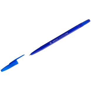 Ручка шариковая Стамм "Тонкая линия письма" синяя, 0,7мм фото 89820