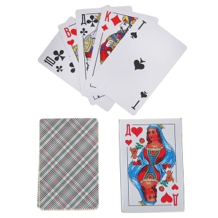Карты игральные бумажные "Дама", 36 шт., 8.8×6.3 см  фото 110342
