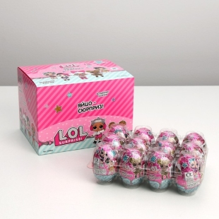 Яйцо кондитерское L.O.L. Surprise с игрушкой и лифлетом в капсуле, 20 г  фото 77845