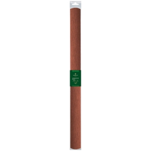 Бумага крепированная Greenwich Line, 50*250см, 32г/м2, коричневая, в рулоне, пакет с европодвесом фото 84622