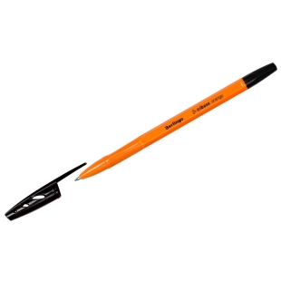 Ручка шариковая Berlingo "Tribase Orange", черная, 0,7мм фото 94344