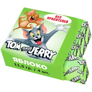 Жевательная конфета Tom&Jerry, ассорти, 11,5г фото 89930