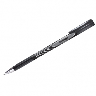 Ручка гелевая Berlingo "G-Line" черная, 0,5мм, игольчатый стержень фото 94933