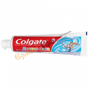 Зубная паста COLGATE Детская Доктор заяц со вкусом жвачки 50 мл фото 49607