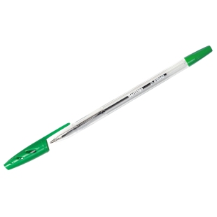 Ручка шариковая Berlingo "Tribase", зеленая, 1,0мм фото 100088