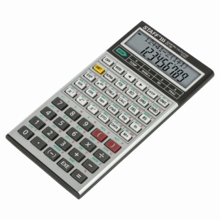 Калькулятор STAFF инженерный двухстрочный STF-169, 10+2 разрядов, 143х78мм, 250138 фото 107674