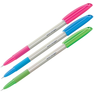 Ручка шариковая "Perlamutik Pro", синяя, 0,7мм, грип фото 103737
