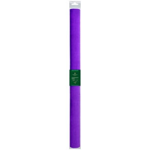 Бумага крепированная Greenwich Line, 50*250см, 32г/м2, фиолетовая, в рулоне, пакет с европодвесом фото 84631