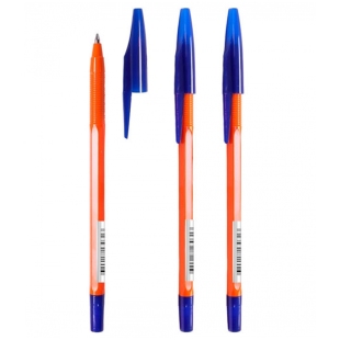 Ручка шариковая СТАММ "333 Orange" синяя, 0,7мм фото 104321