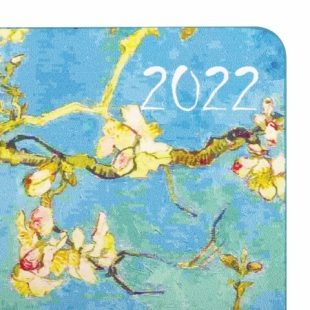 Ежедневник датированный 2022 А5 138x213мм BRAUBERG Vista, под кожу, Цветущий Миндаль, 112841 фото 97072