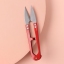 Ножницы для распарывания швов,обрезки ниток (фас 6 шт цена за шт) в чехле МИКС                  