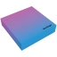 Блок для записи декоративный на склейке Berlingo "Radiance" 8,5*8,5*2, голубой/розовый, 200л. t('фото') 95689