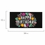 Конверт для денег "HAPPY BIRTHDAY!", Цветы, 166х82 мм, выборочный лак, ЗОЛОТАЯ СКАЗКА, 113748 t('фото') 87541