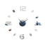 Часы-наклейка DIY "Время кофе", d-50 см           t('фото') 93651