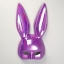 Карнавальная маска "Зайка"   фиолетовый перелив    t('фото') 111891
