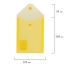 Папка-конверт с кнопкой "Brauberg" А6, 105х148мм, 180мкм, желтая, 227319 t('фото') 89695
