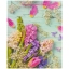 Пакет подарочный 26,5x12,7x33см ЗОЛОТАЯ СКАЗКА "Spring Flowers", глиттер, розовый с голубым, 608247 t('фото') 113559