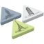 Ластик Berlingo "Triangle XL", треугольный, термопластичная резина, 55*55*55*9мм t('фото') 95756