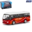 АВТОГРАД Автобус металлический "Междугородний", масштаб 1:64, №SL-2515 цв:красный 