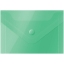 Папка-конверт на кнопке OfficeSpace, А7 (74*105мм), 150мкм, зеленая t('фото') 87334