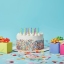 Набор свечей для торта с цветным пламенем 12 шт., 6 см, с держателями, ЗОЛОТАЯ СКАЗКА, 591460 t('фото') 105013