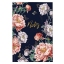 Ежедневник недатированный А5 (145х215 мм), ламинированная обложка с фольгой, 128 л., STAFF, "Flowers t('фото') 100800