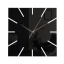 Часы-наклейка, серия: DIY, "Классика квадрат", 25 х 25 см, 1 ААА, черные    t('фото') 105968