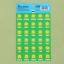 Бумажные наклейки оценки «Солнышко», 10,5 х 18 см  t('фото') 110016