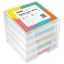Блок для записи OfficeSpace, 9*9*9см, пластиковый бокс, цветной t('фото') 88986