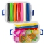 Пластилин в боксе ЮНЛАНДИЯ, 7 цветов, 380 г, 3 стека, 10 формочек t('фото') 81946